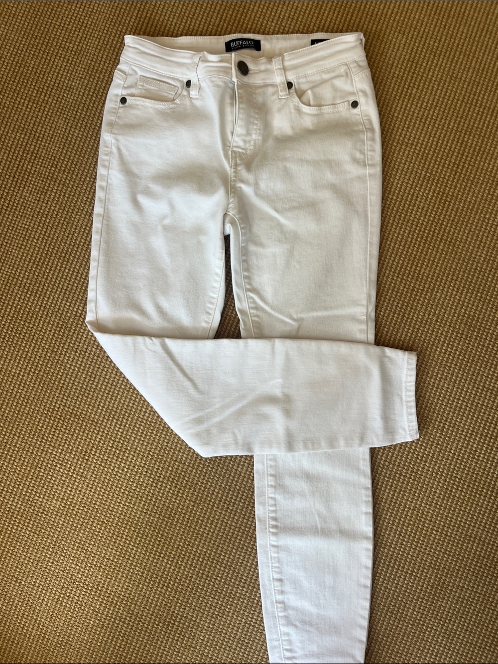 Buffalo David Bitton White Skinny Jeans - Women's Stretch Denim